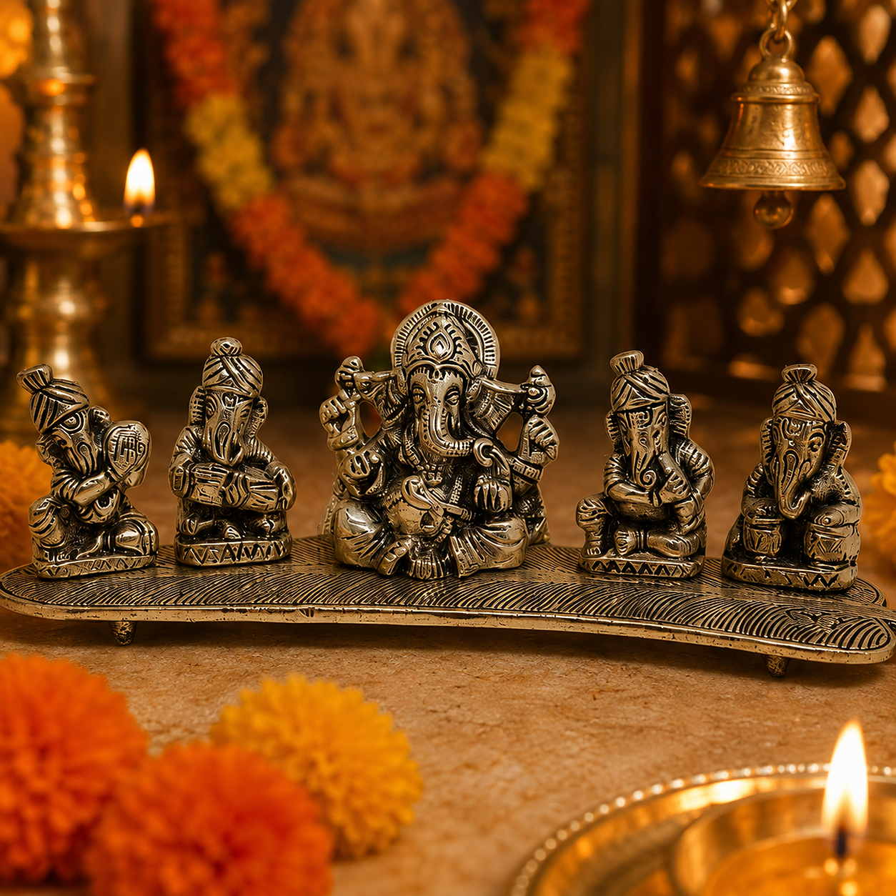 Silver Ganesh Ji